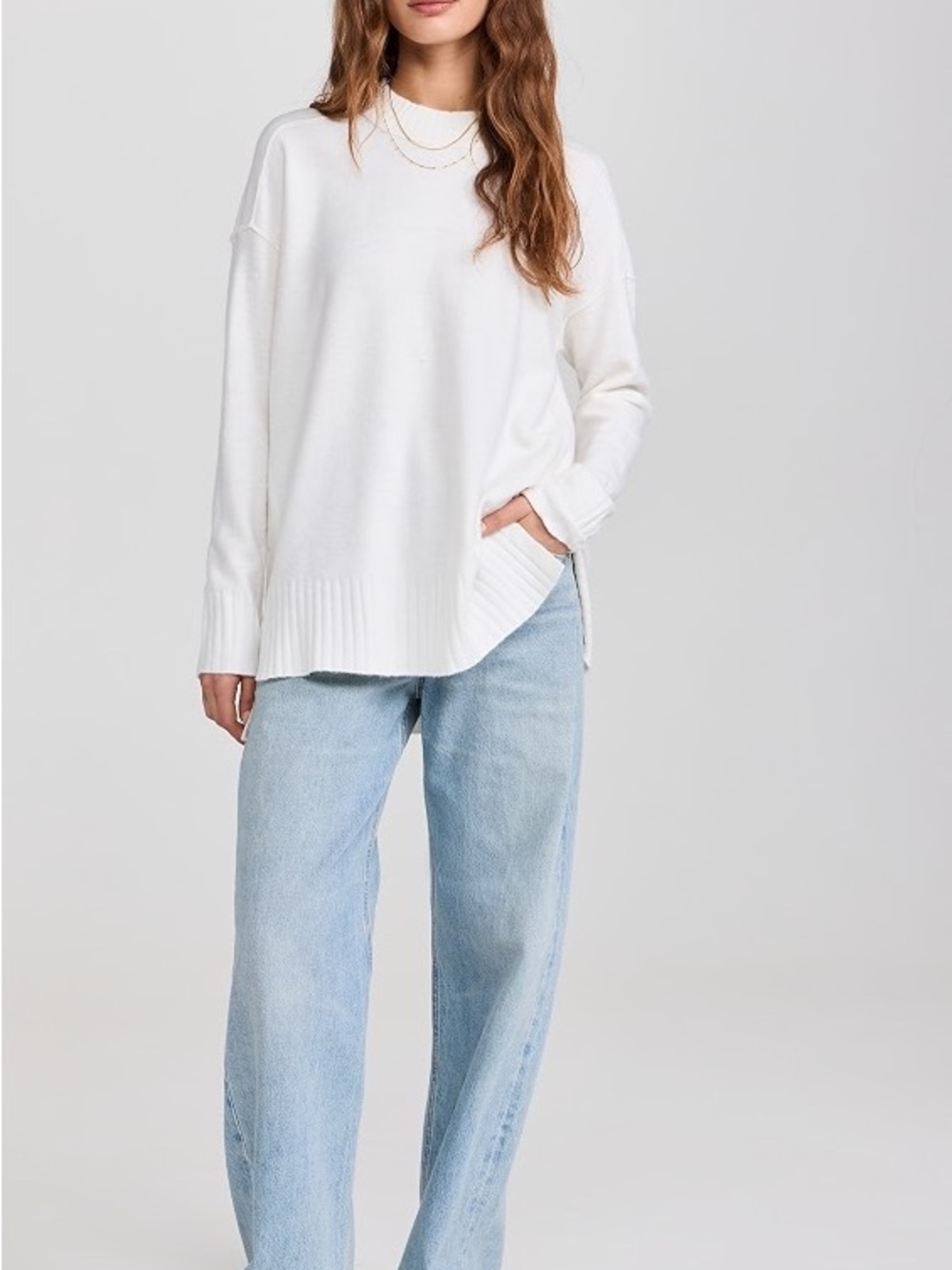 Free People Phoebe Oversized Knit Sweater